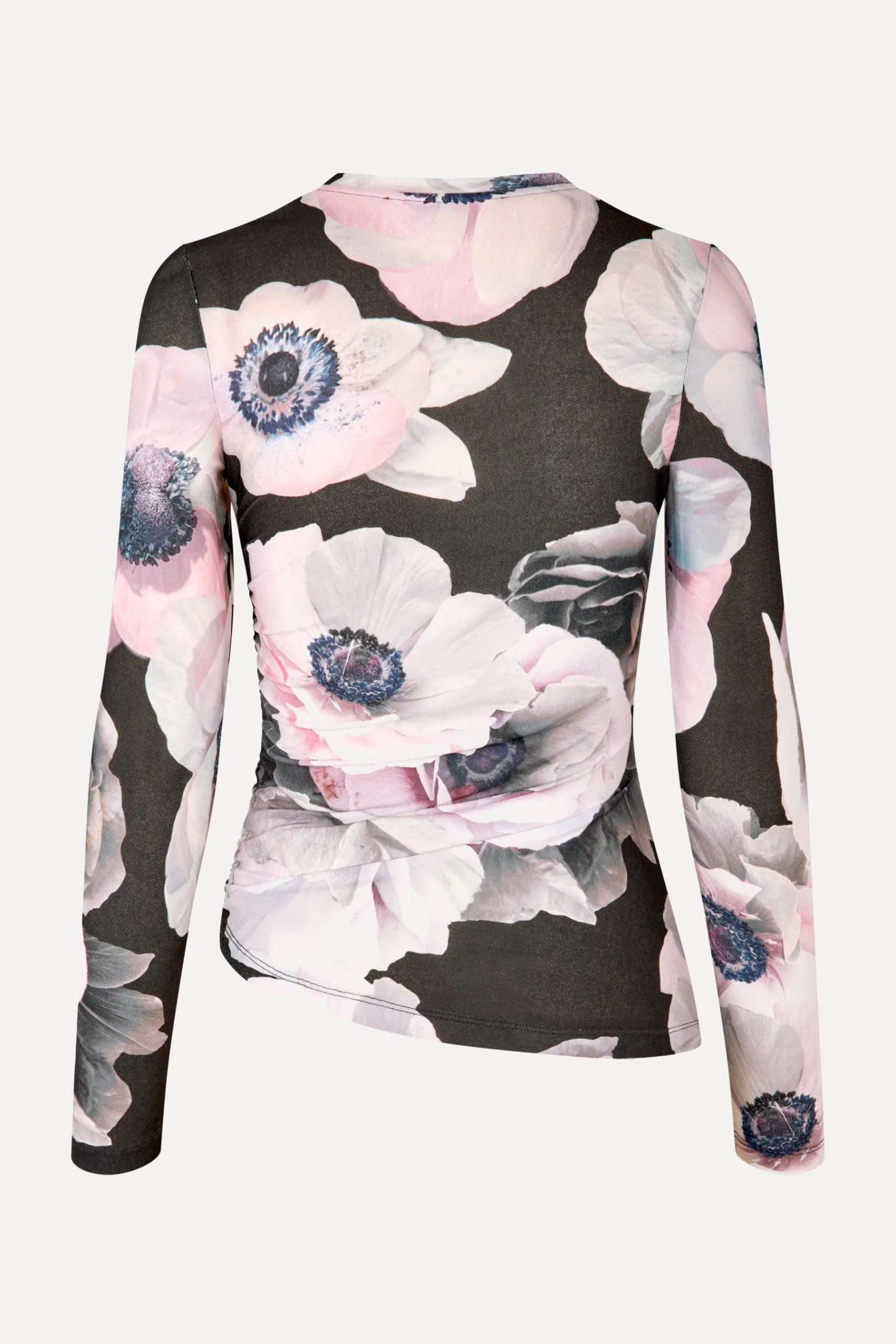 STINE GOYA Asymmetric Long Sleeve Top - Nostalgic Anemone NostalgicAnemone Online