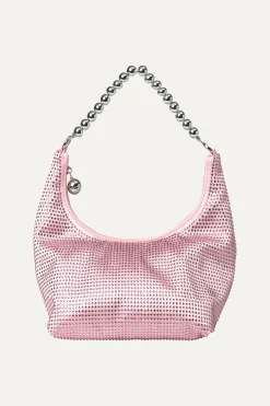 STINE GOYA Crystalized Pyramid Pouch - Pink Fashion