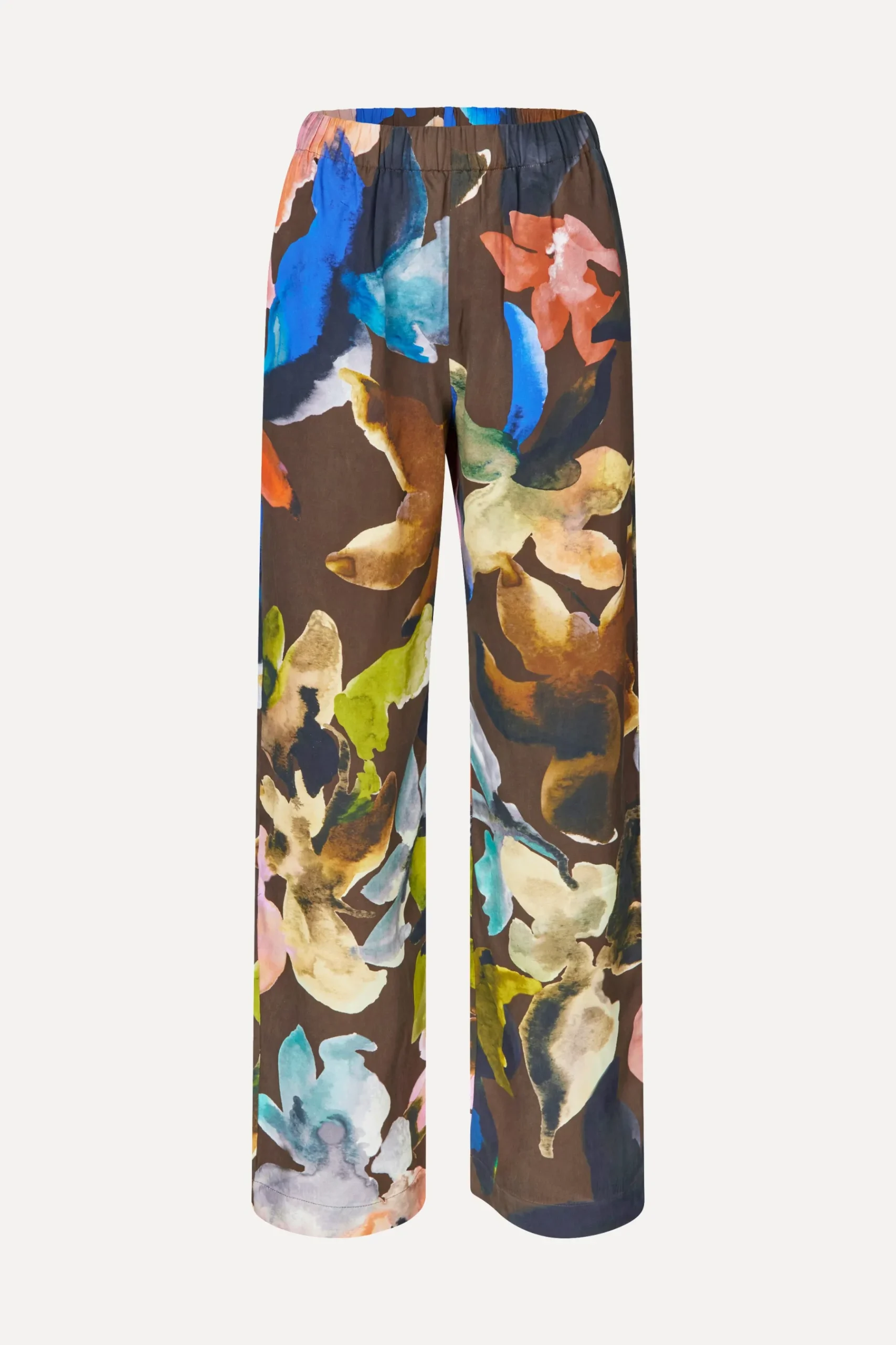 STINE GOYA Elasticated Long Pants - Aquarelle Garden AquarelleGarden Hot