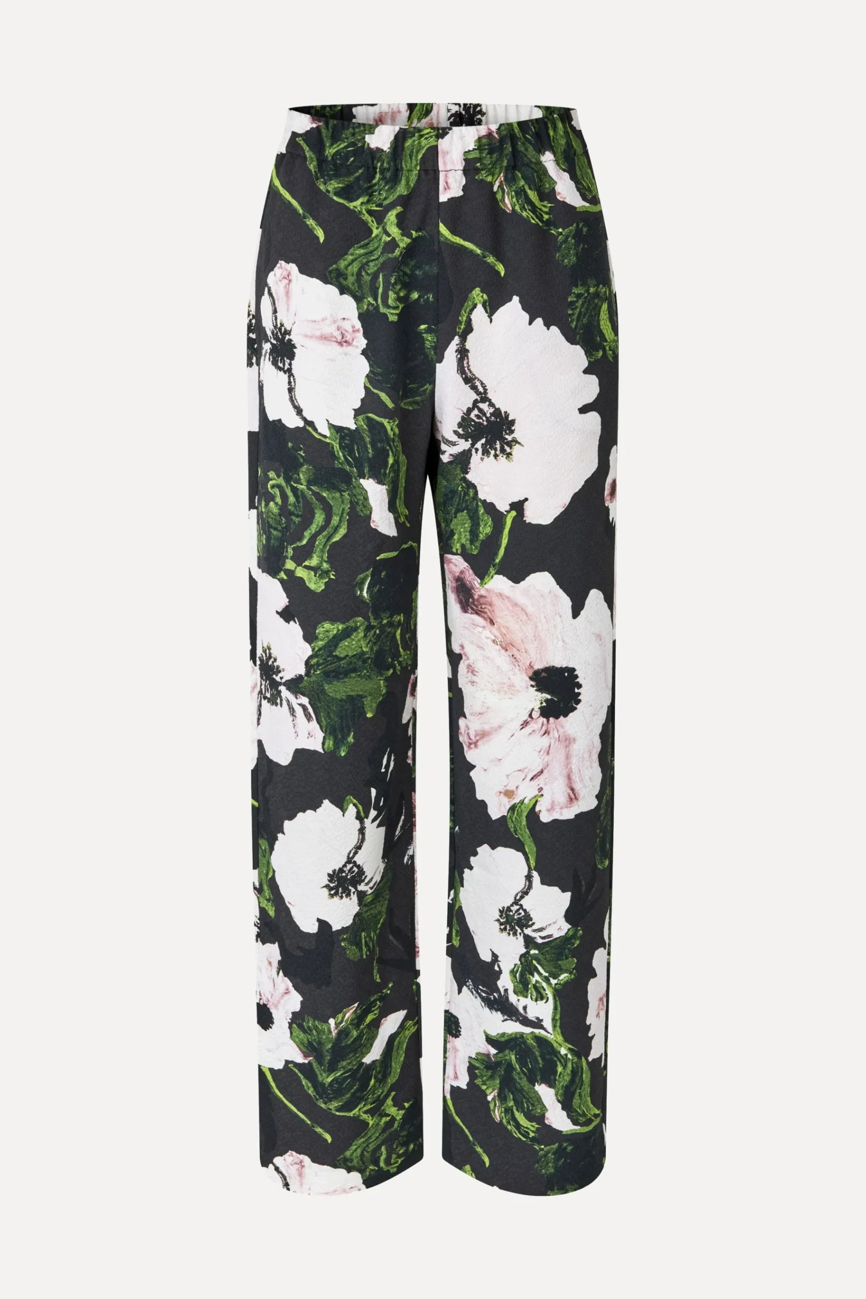 STINE GOYA Elasticated Long Pants - Umber Windflower UmberWindflower Clearance