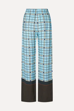 STINE GOYA Elasticated Long Pants - Window Check WindowCheck Best