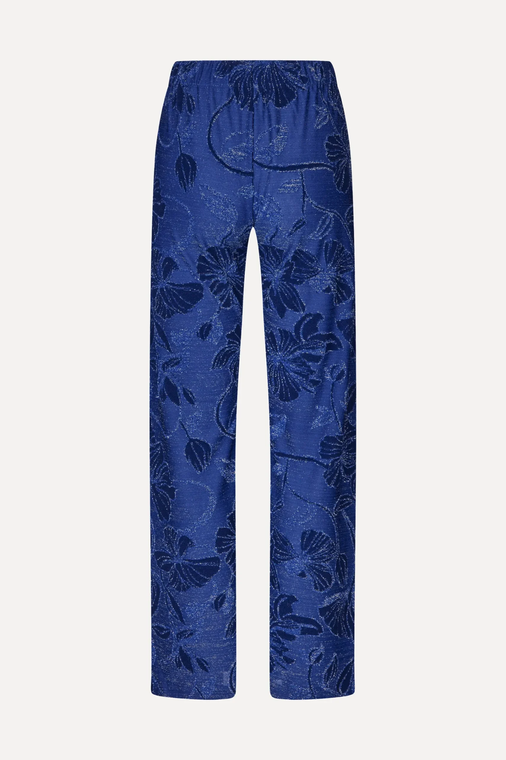 STINE GOYA Elasticated Straight Long Pants - Fine Line Poppies FineLinePoppies Cheap