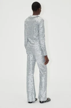 STINE GOYA Elasticated Straight Long Pants - Steel Grey SteelGrey Flash Sale