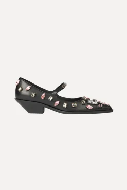 STINE GOYA Embellished Mary Jane - Black Outlet