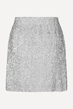 STINE GOYA Floretta Skirt - Silver Online