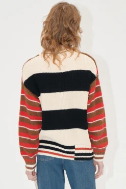 STINE GOYA Hybrid Stripe Sweater - Hybrid Stripe HybridStripe New