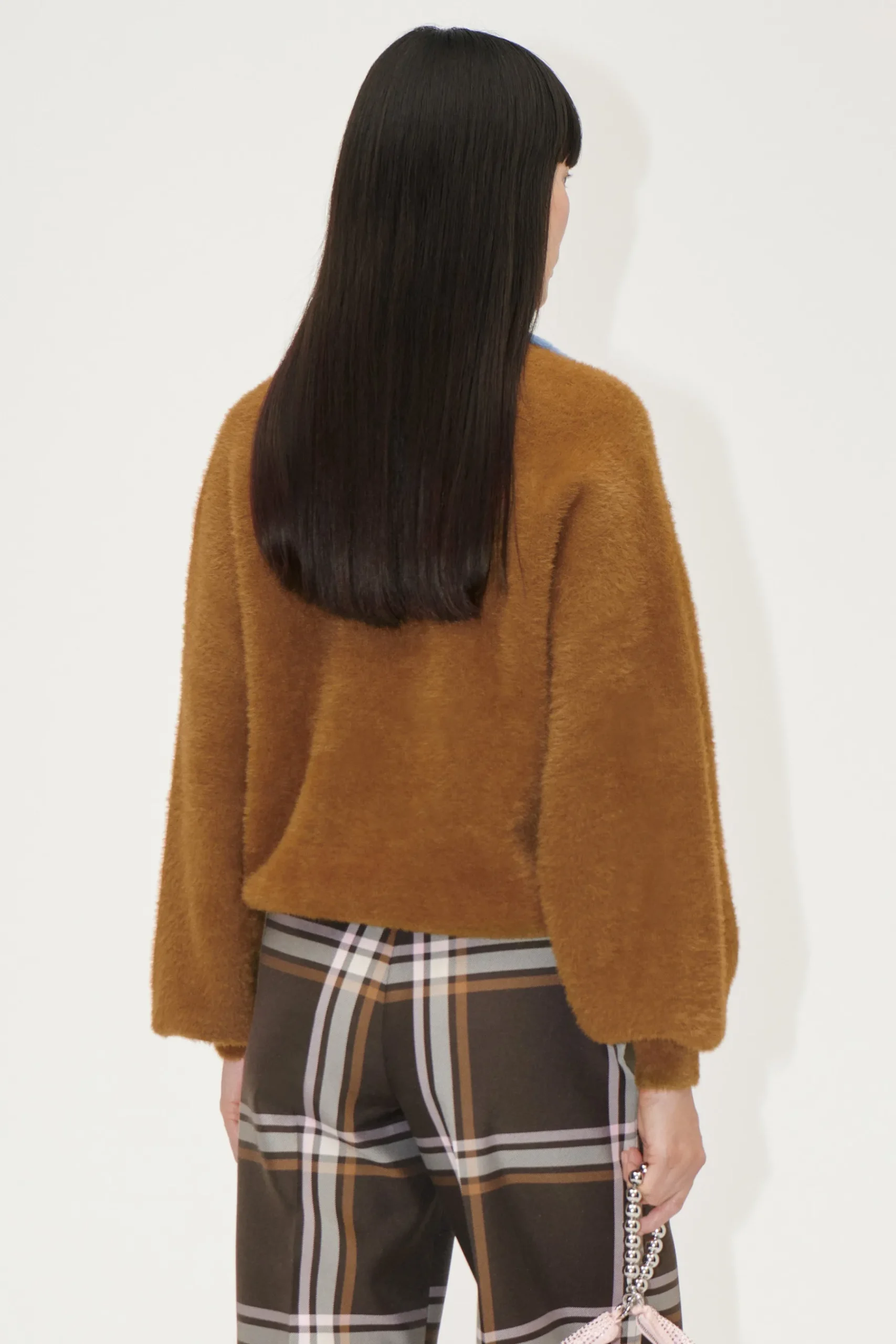 STINE GOYA Knit Polo - Partridge Brown PartridgeBrown Cheap