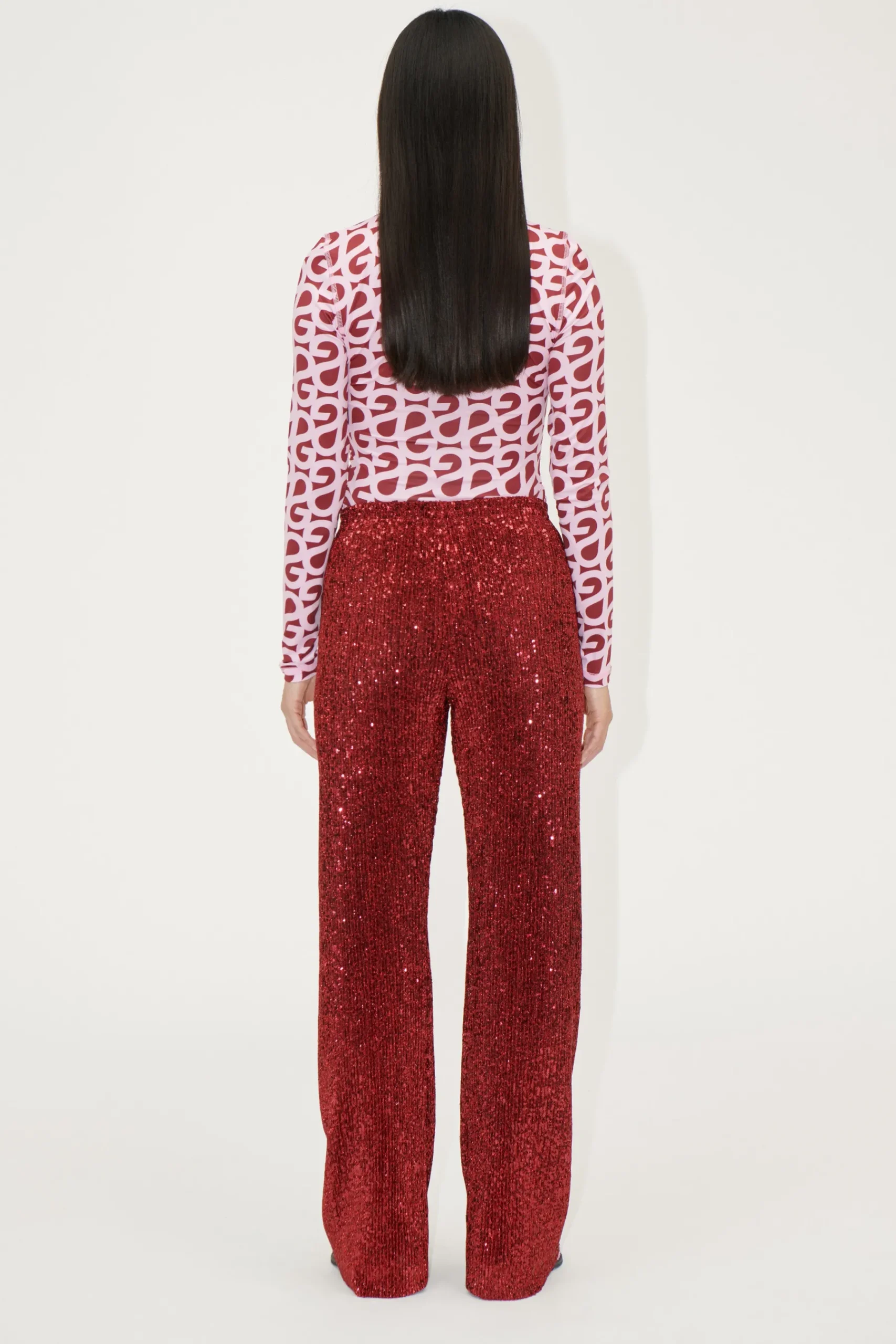 STINE GOYA Long Pants - Bordeaux Best