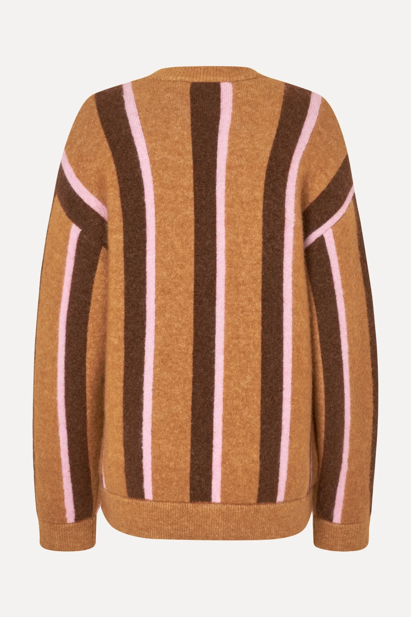 STINE GOYA Long Sleeve Cardigan - Cocoa Stripes CocoaStripes Best Sale