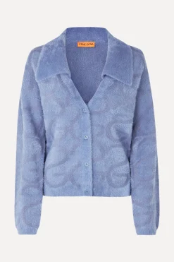 STINE GOYA Long Sleeve Cardigan - Infinity Blue InfinityBlue Shop