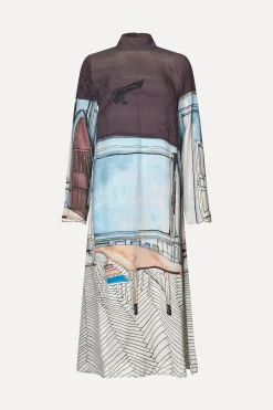 STINE GOYA Long Sleeve Midi Dress - Fineline Showroom FinelineShowroom Cheap