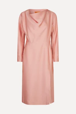 STINE GOYA Long Sleeve Midi Dress - Rose Tan RoseTan Hot