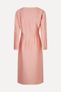 STINE GOYA Long Sleeve Midi Dress - Rose Tan RoseTan Hot