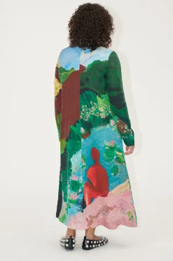 STINE GOYA Long Sleeve Midi Dress - Summer House SummerHouse Flash Sale