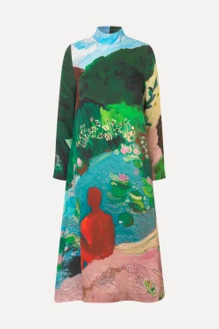 STINE GOYA Long Sleeve Midi Dress - Summer House SummerHouse Flash Sale