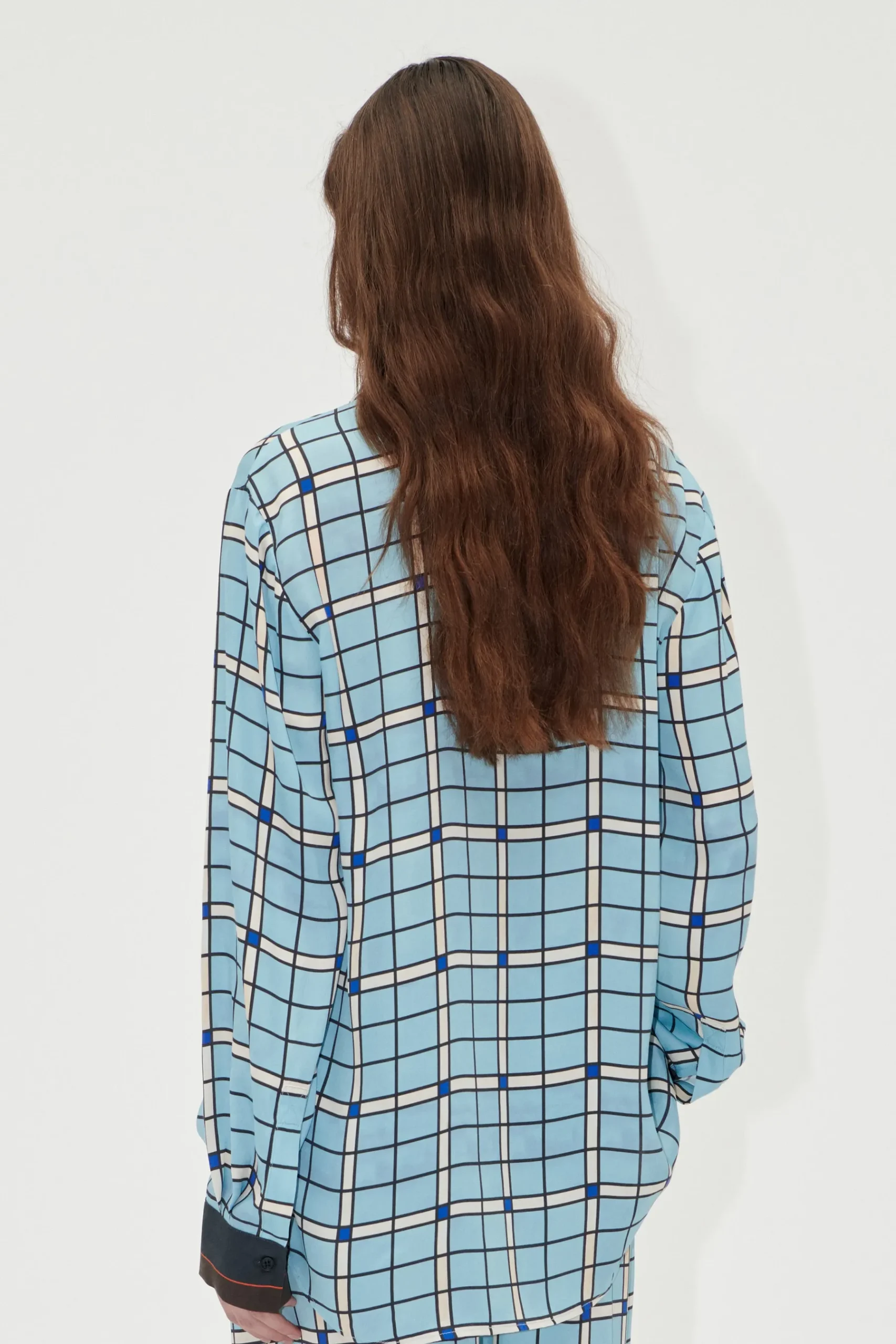 STINE GOYA Long Sleeve Shirt - Window Check WindowCheck Cheap