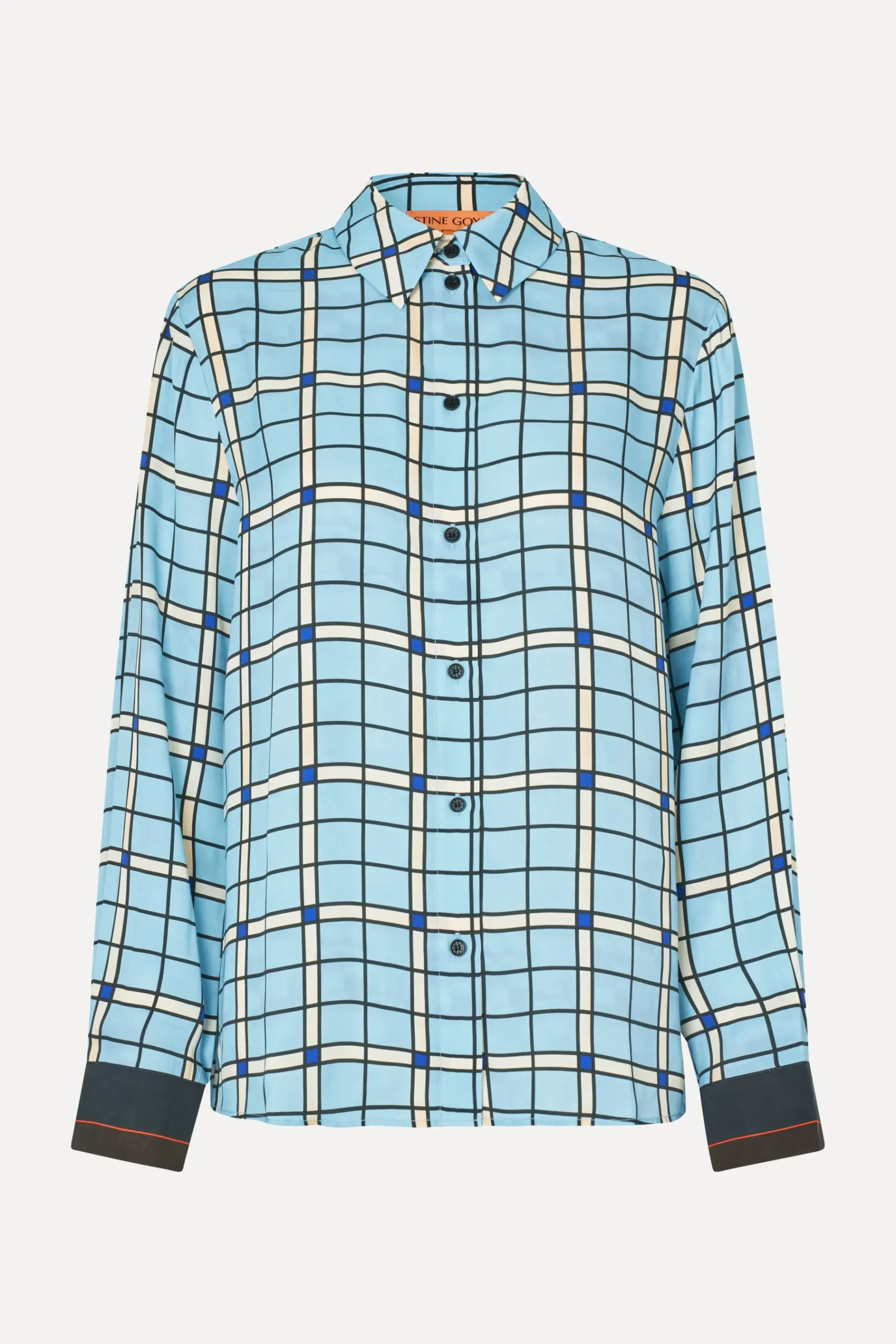 STINE GOYA Long Sleeve Shirt - Window Check WindowCheck Cheap