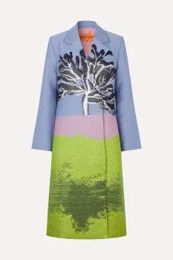 STINE GOYA Long Sleeve Straight Coat - Tree Shop