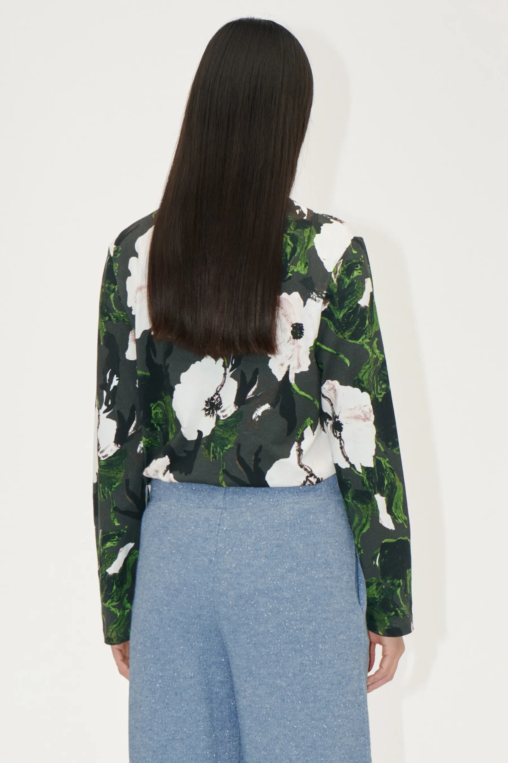 STINE GOYA Long Sleeve Top - Umber Windflower UmberWindflower New