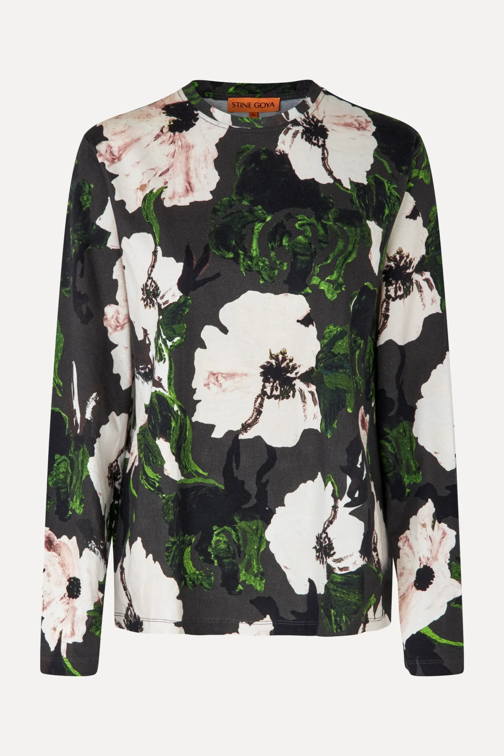 STINE GOYA Long Sleeve Top - Umber Windflower UmberWindflower New