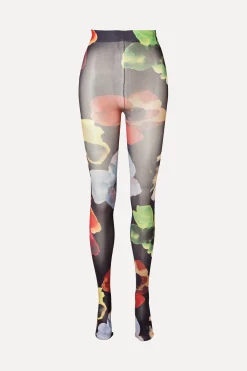 STINE GOYA Nylon Stockings - Watercolor Bloom WatercolorBloom Outlet