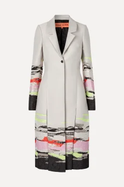 STINE GOYA SGAneta Coat - Abstract Strokes AbstractStrokes Online