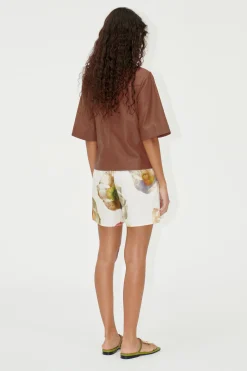 STINE GOYA SGBarbra Shorts - Pastel Poppies PastelPoppies Discount