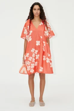 STINE GOYA SGCali Dress - Ditzy Poppies DitzyPoppies Store