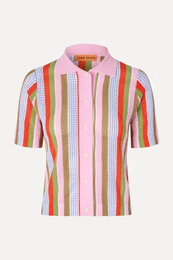 STINE GOYA SGDarcy Cardigan - Multi Stripe MultiStripe Cheap