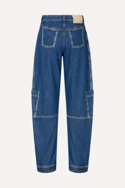 STINE GOYA SGDion Denim Pants - Trompe L'oeil TrompeL'oeil Outlet