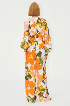 STINE GOYA SGEmi Pants - Summer Day Poppies SummerDayPoppies Outlet