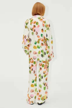 STINE GOYA SGFatou Pants - Watercolor Buds WatercolorBuds Online