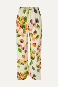 STINE GOYA SGFatou Pants - Watercolor Buds WatercolorBuds Online