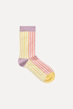 STINE GOYA SGIggy Socks - Pastel Stripes PastelStripes Outlet