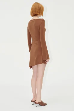STINE GOYA SGIsla Dress - Brown Clearance