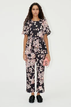 STINE GOYA SGIsra Pants - Pink Ditzy Flowers PinkDitzyFlowers Outlet