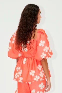STINE GOYA SGKinsley Top - Ditzy Poppies DitzyPoppies Cheap