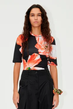 STINE GOYA SGMinerva T-shirt - Opium Poppies shirt-OpiumPoppies Sale