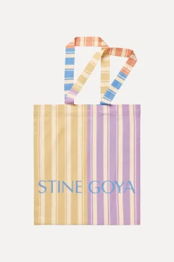 STINE GOYA SGRita Tote Bag - Pastel Stripes PastelStripes Cheap