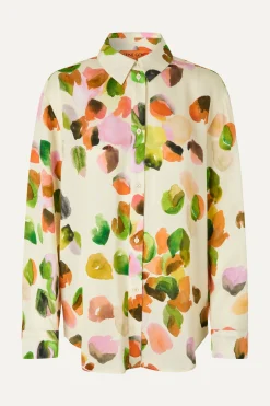 STINE GOYA SGSophia Shirt - Watercolor Buds WatercolorBuds Shop