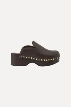 STINE GOYA SGStockholm Clogs - Chocolate Flash Sale