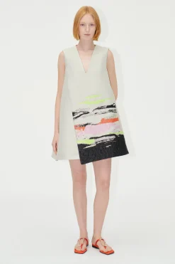 STINE GOYA SGTamar Dress - Abstract Strokes AbstractStrokes Store