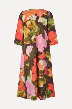 STINE GOYA SGVic Dress - Summer Night Poppies SummerNightPoppies New
