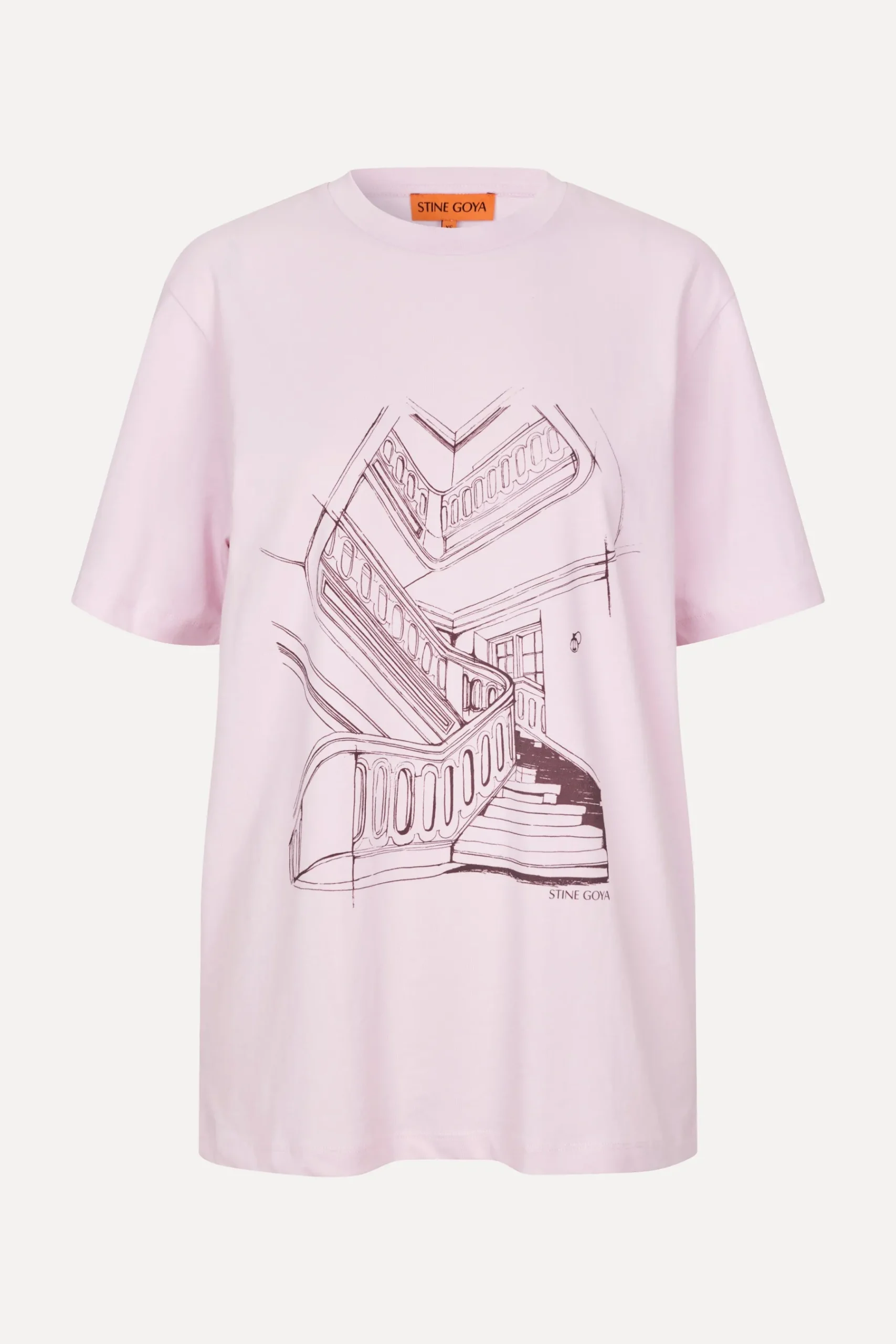STINE GOYA Short Sleeve T-shirt - Staircase shirt-Staircase Hot