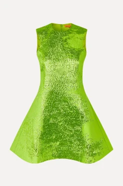 STINE GOYA Sleeveless Mini Dress - Green impressionist hue Greenimpressionisthue Outlet