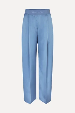 STINE GOYA Wide Leg Long Pants - Infinity Blue InfinityBlue New